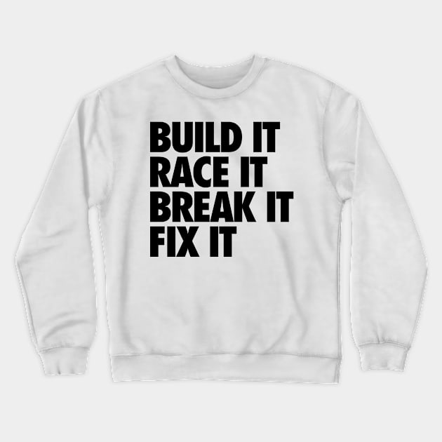 Race Car Owner Crewneck Sweatshirt by VrumVrum